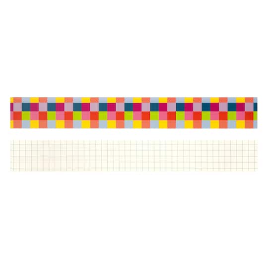 Class Rules! 2.25" x 18" Square Borders, 12ct. by B2C™